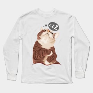 Sleeping cute Long Sleeve T-Shirt